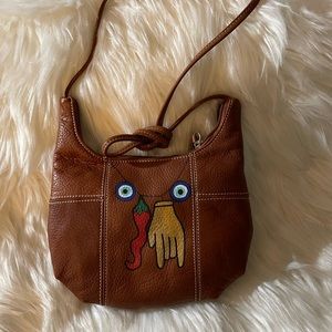 Mano Cornuto Crossbody